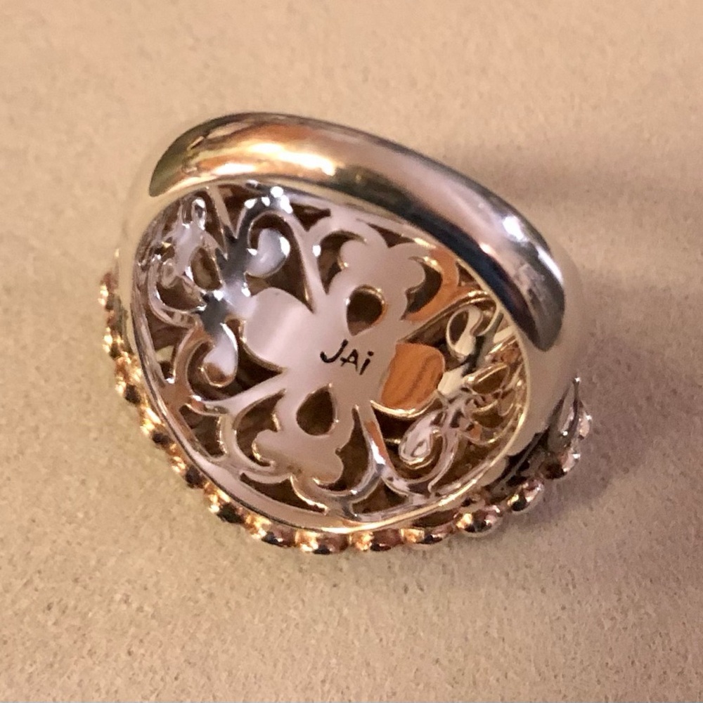 VGUC JAi by John Hardy Sterling & 14K Ring, SZ 9 - Picture 9 of 14